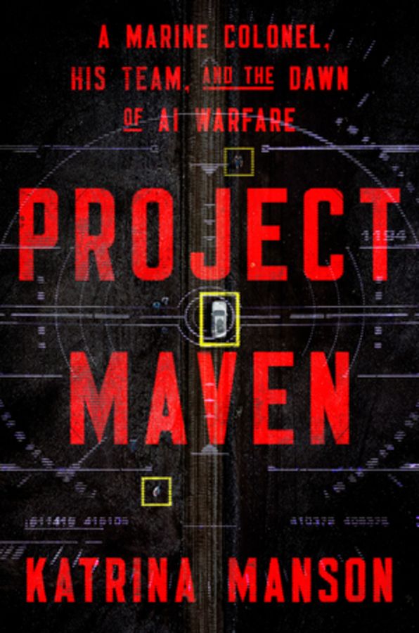 The book cover of “Project Maven” by Katrina Manson