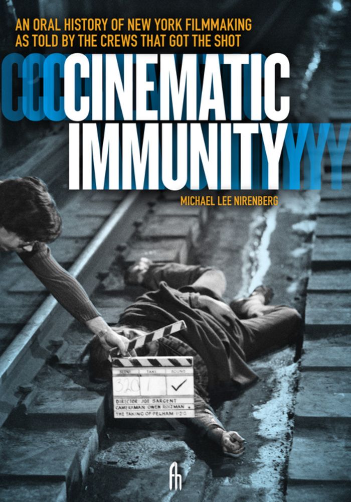 The book cover of “Cinematic Immunity” by Michael Nirenberg