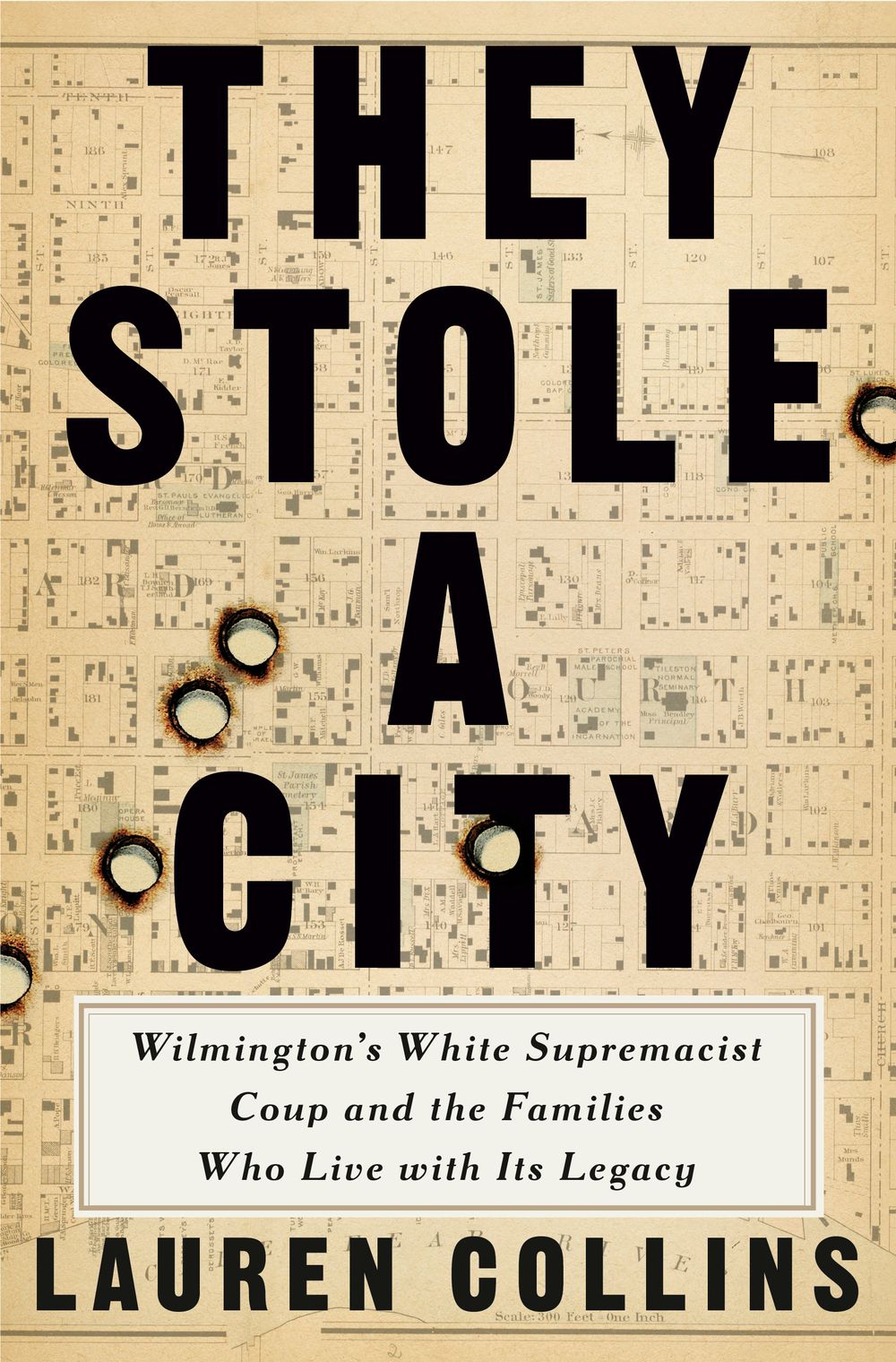 The book cover of “They Stole a City” by Lauren Collins