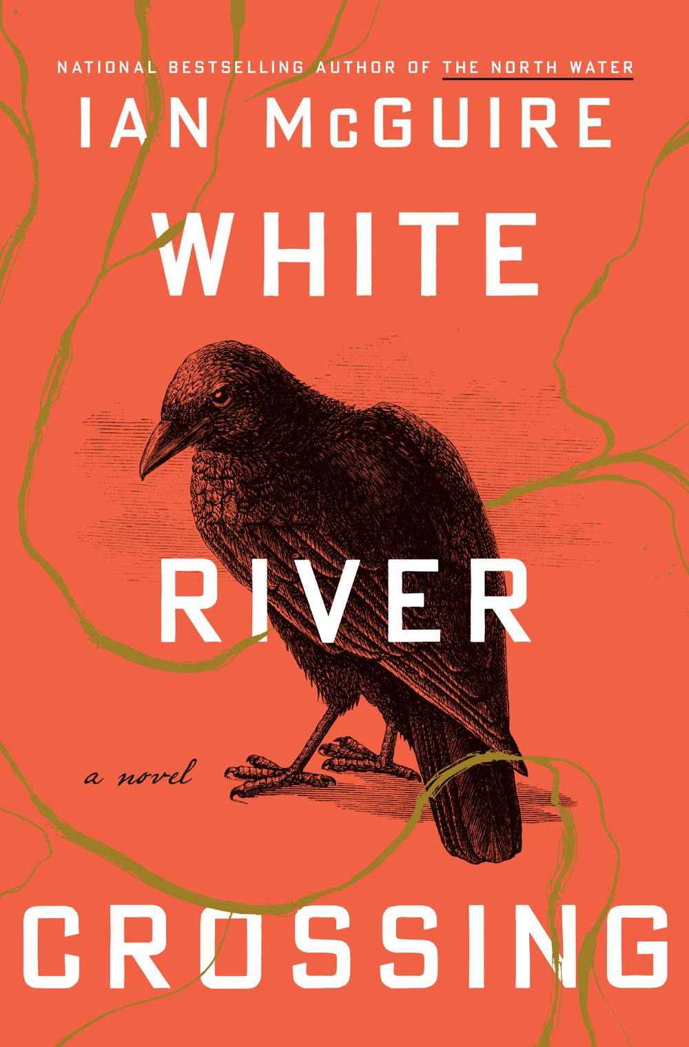 The book cover of “White River Crossing” by Ian McGuire