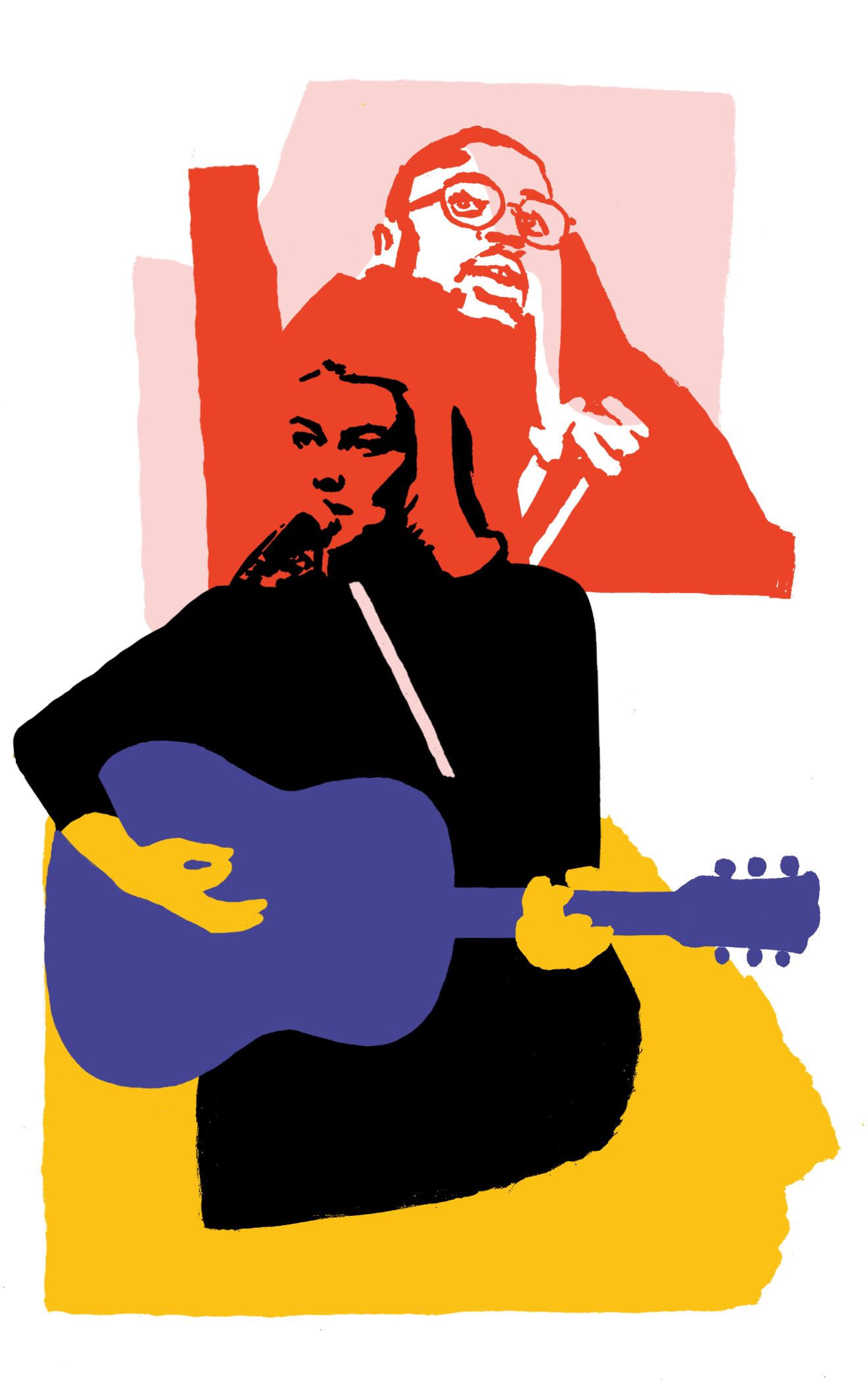 Phoebe Bridgers and Vince Staples