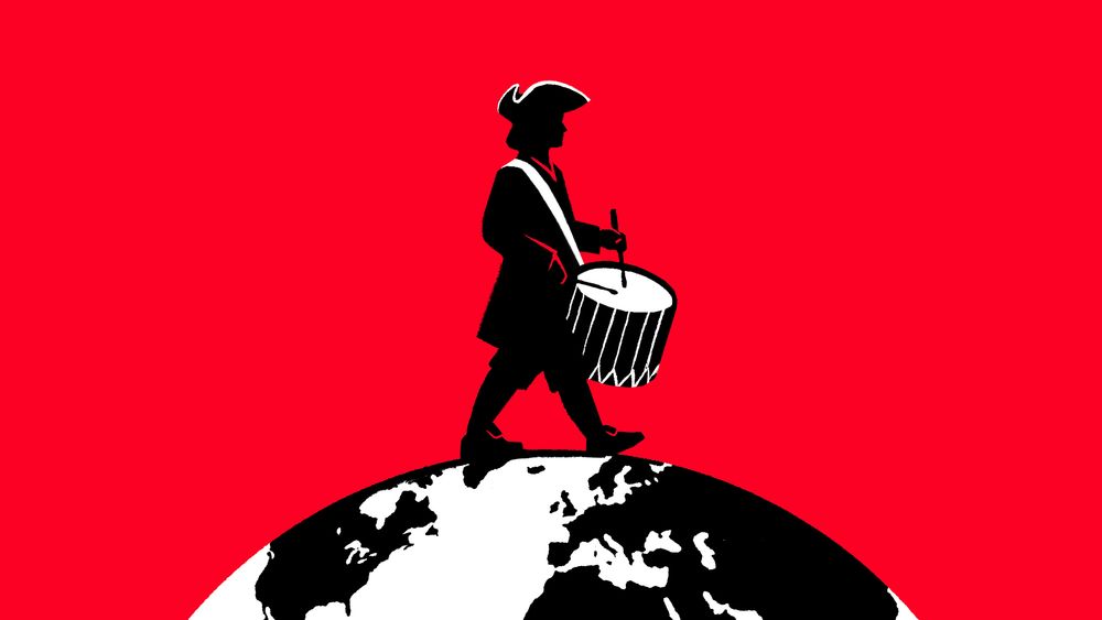 Person with a drum